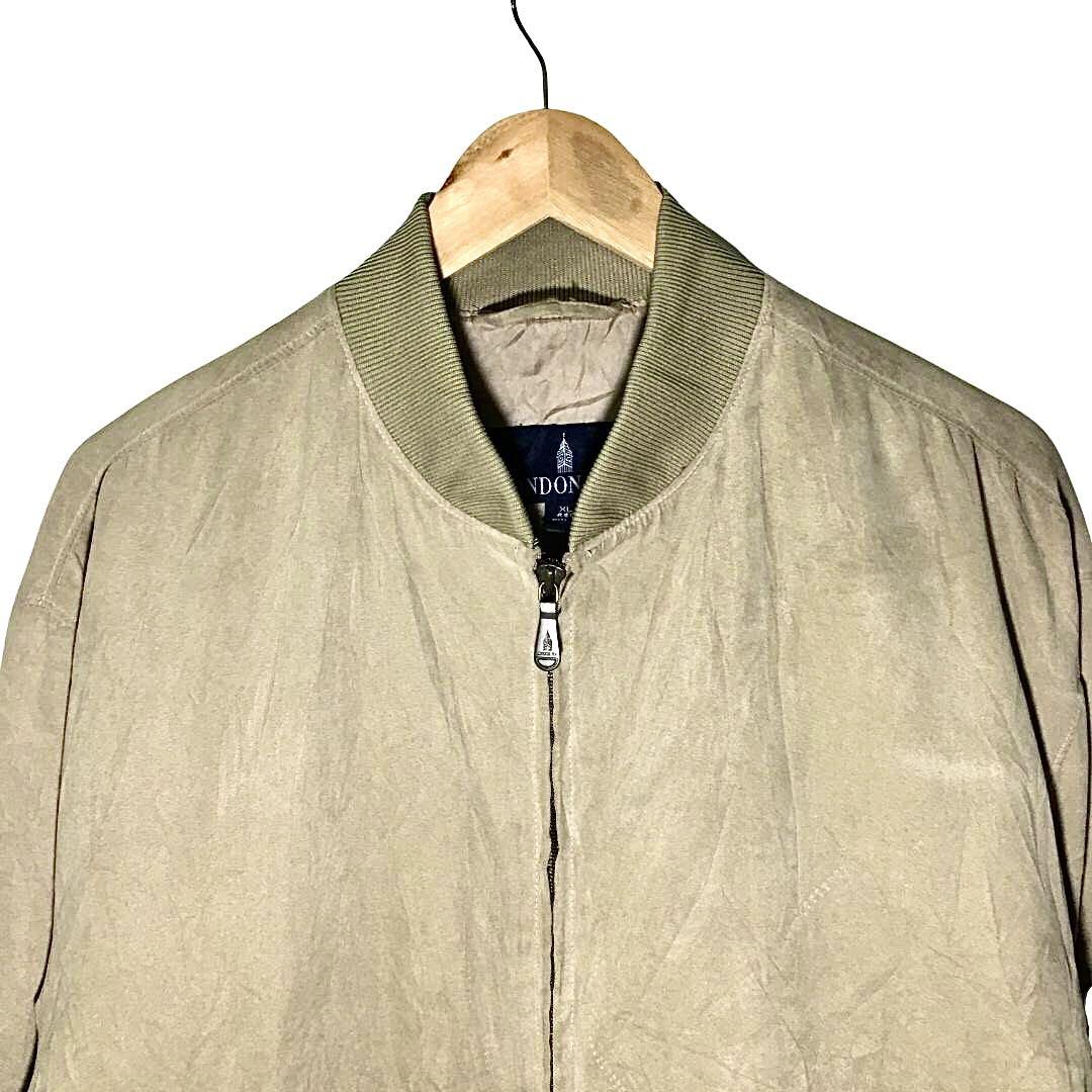 Men's london fog bomber jacket hot sale