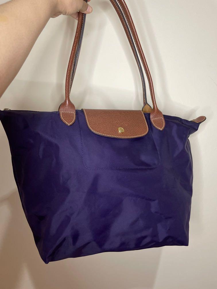 longchamp violet bag