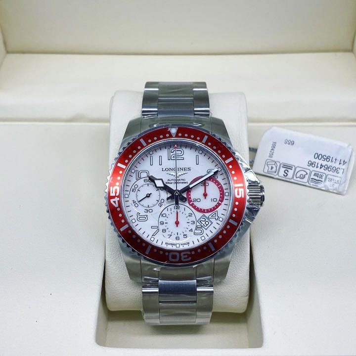LONGINES HYDROCONQUEST CHRONO, Men's Fashion, Watches \u0026 Accessories,  Watches on Carousell