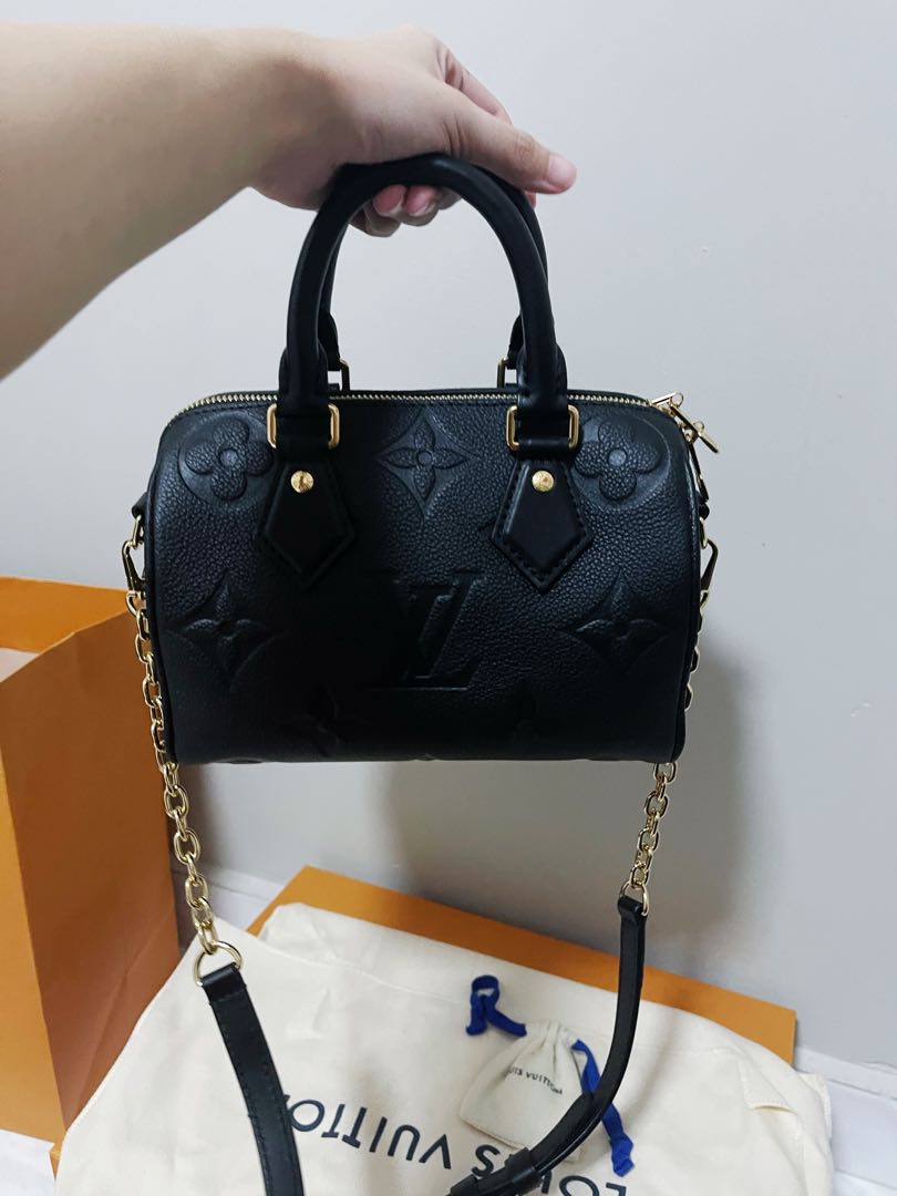 Louis Vuitton LV Speedy 20, Women's Fashion, Bags & Wallets, Cross