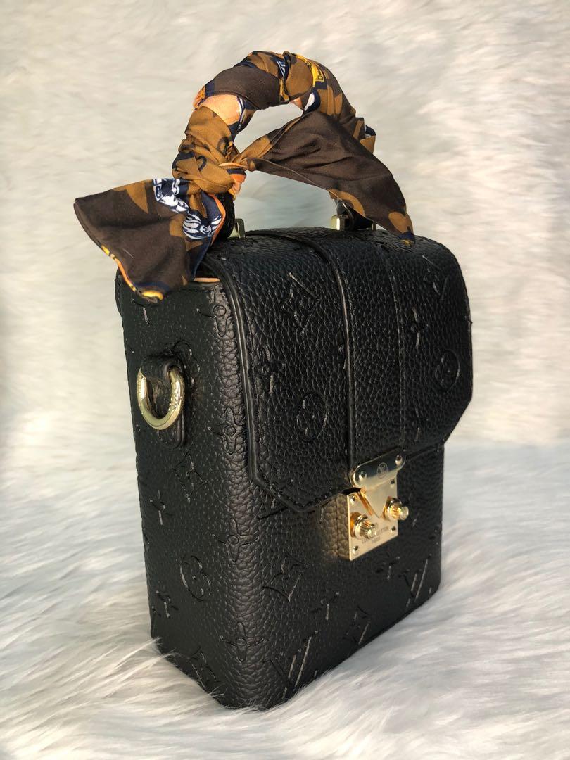 LV BLACK EMPREINTE CP SLING, Luxury, Bags & Wallets on Carousell