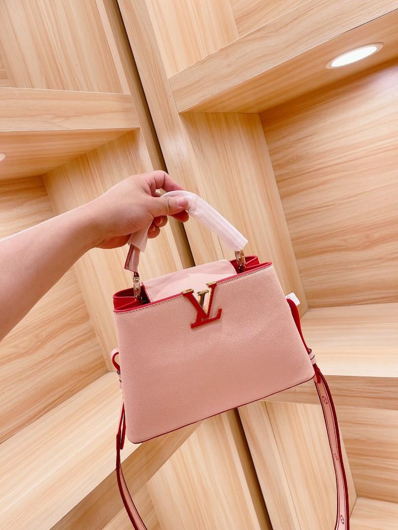 Lv sales capucines pink