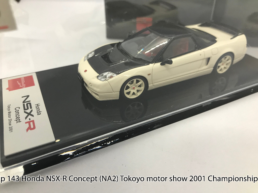 Make Up 1 43 Honda Nsx R Concept Na2 Tokoyo Motor Show 01 Championship White Em390 興趣及遊戲 玩具 遊戲類 Carousell