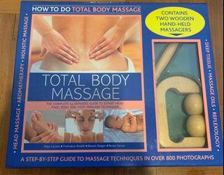 Massage Book and hand held massager