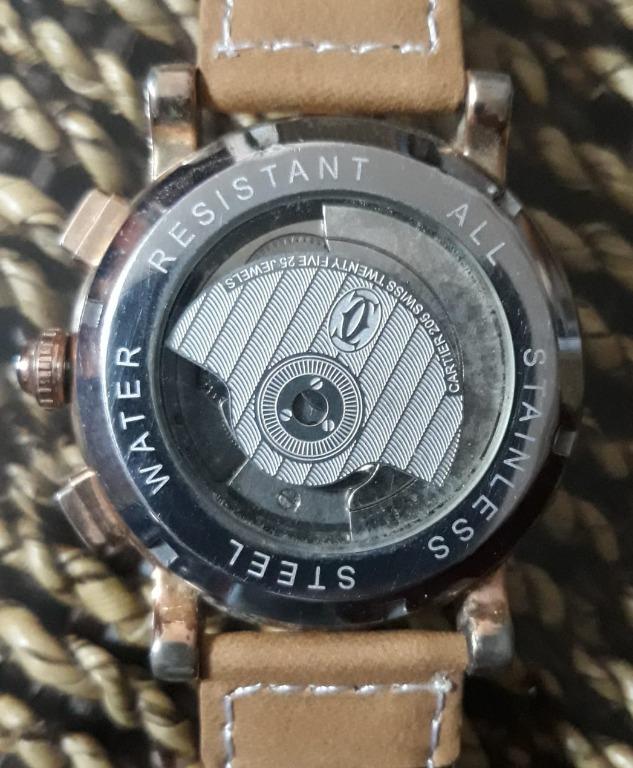 Cartier watch 205 swiss twenty five 25 jewels on sale