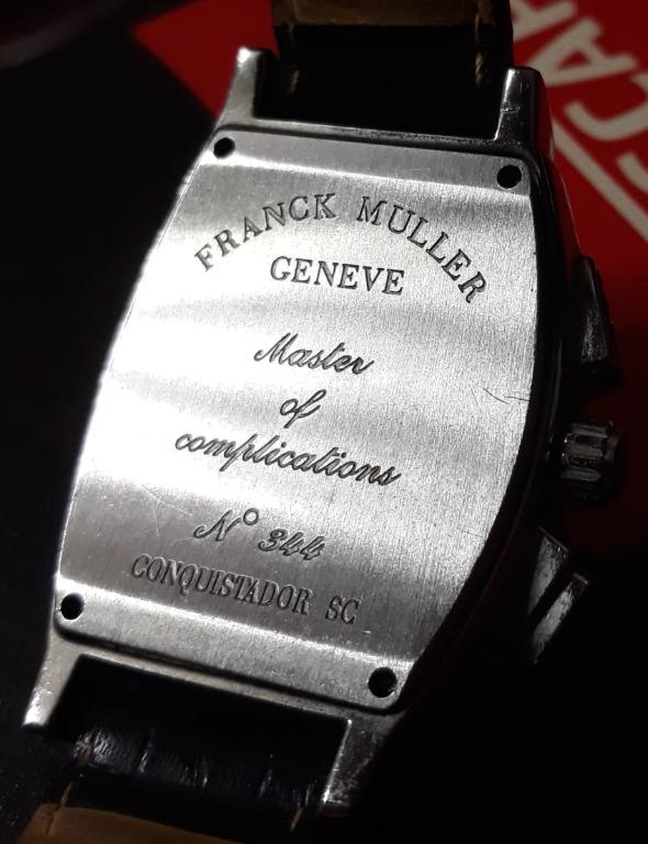 MEN WATCH VINTAGE FRANCK MULLER CONQUISTADOR