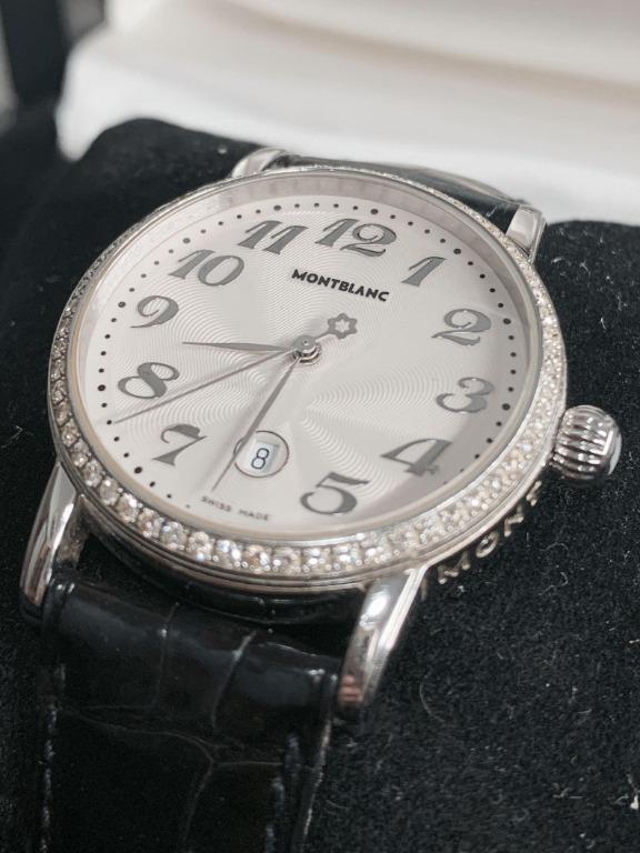 Montblanc diamond watch store
