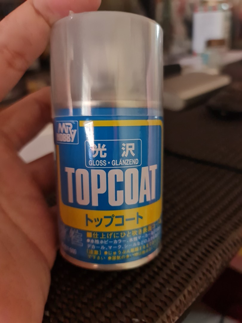 Mr Hobby Top Coat Gloss For Models Gundam, Hobbies & Toys, Stationery