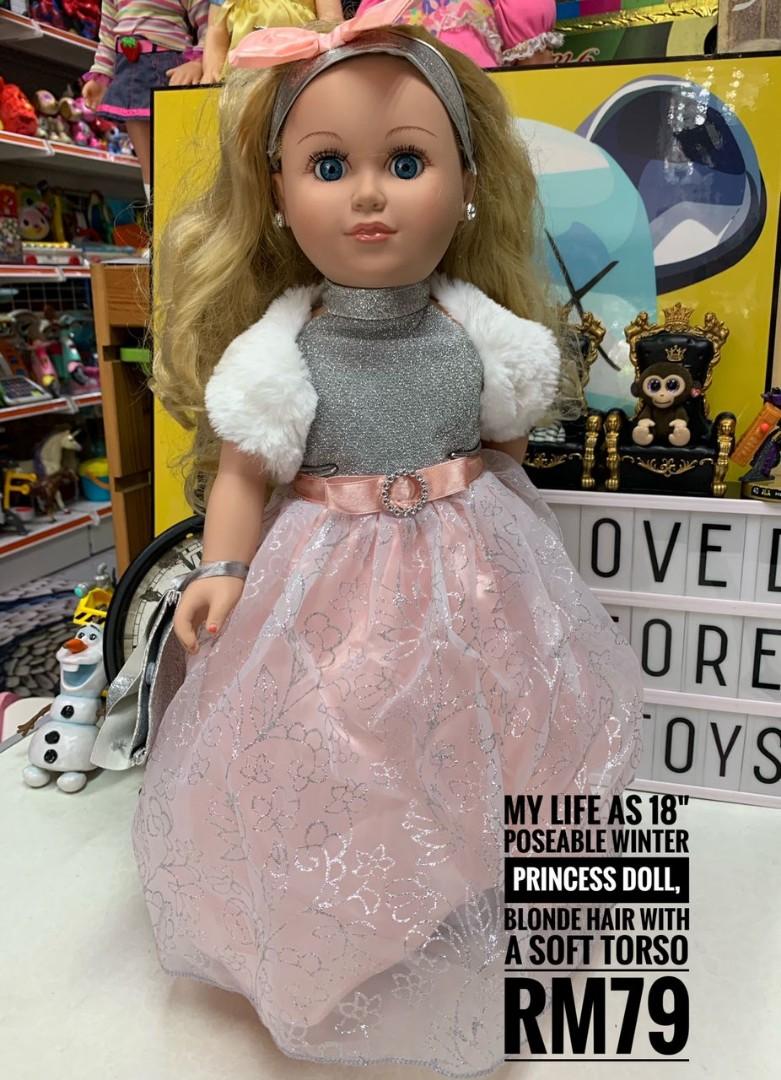 My Life As 18 Posable Winter Princess Doll Blonde Hair With A Soft Torso Hobbies And Toys Toys 