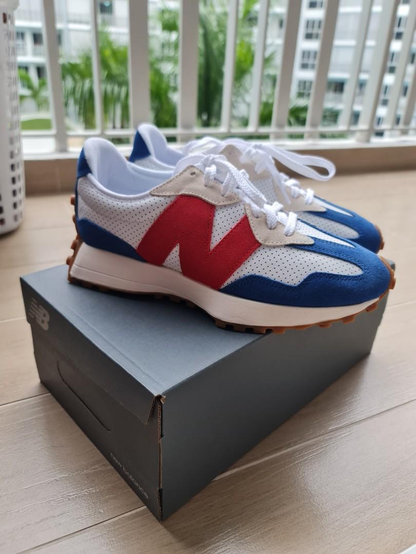 New balance on sale 327 red blue