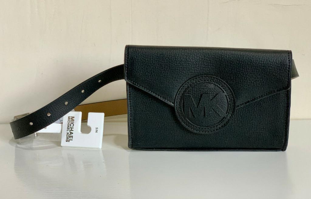 Mk fanny pack black outlet