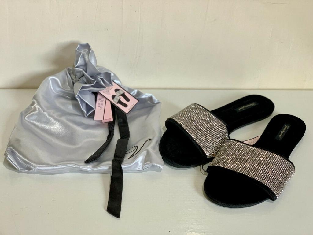 Victoria secret shop slip on sandals