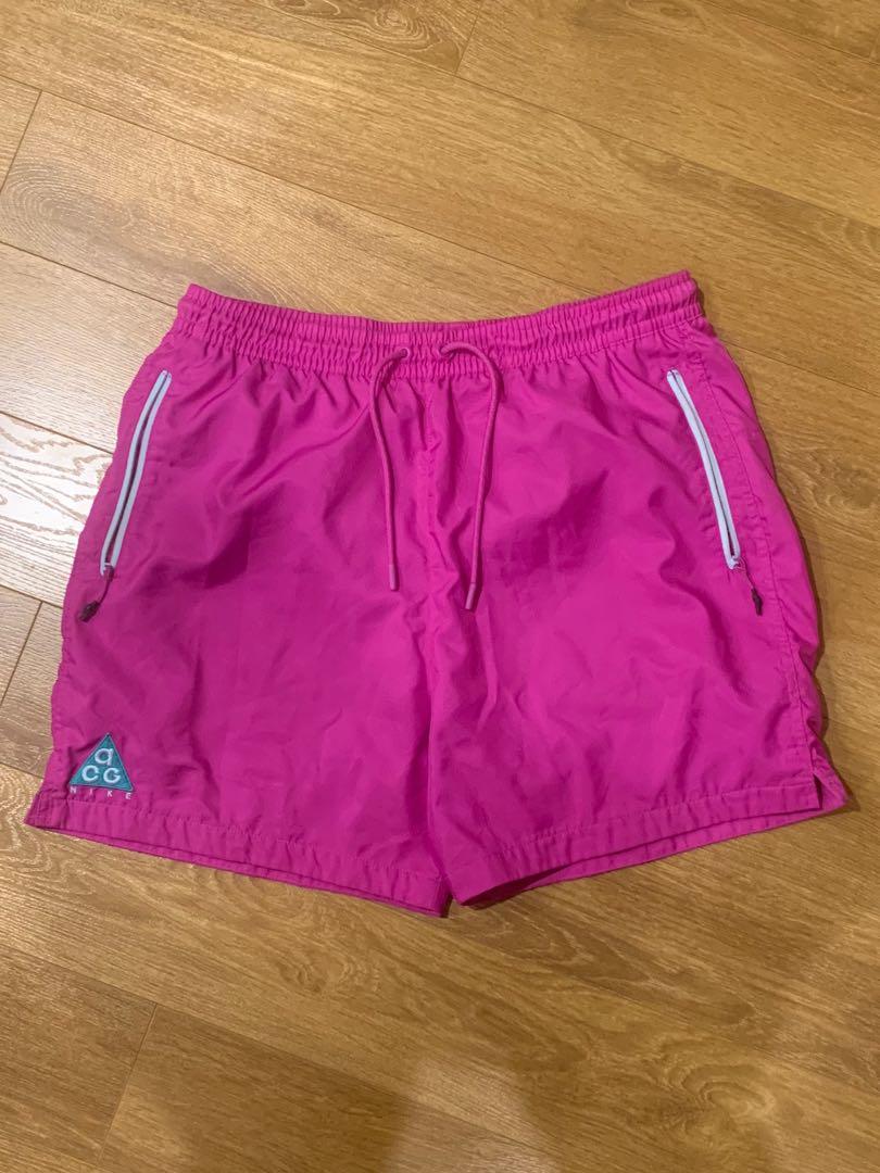 Nike acg shorts pink shop