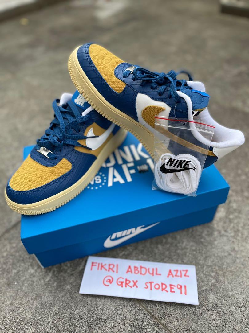 NIKE AF1 Undefeated Men s Fashion Footwear Sneakers on Carousell
