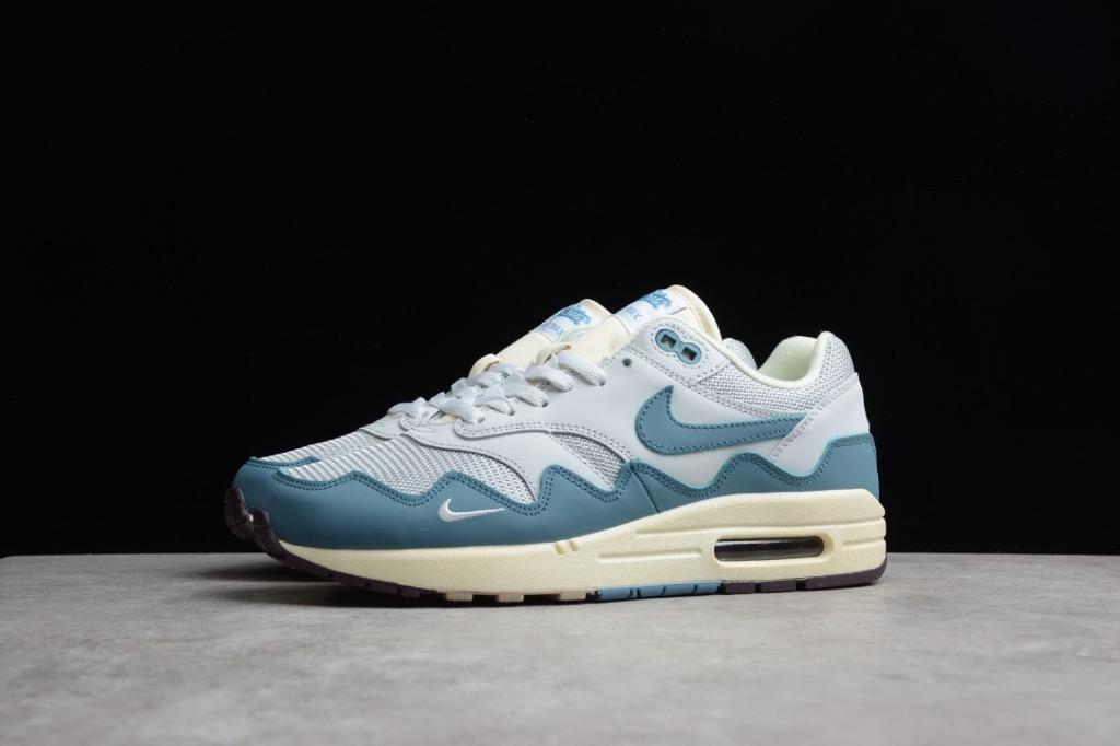 Nike Air Max 1 Patta Waves Noise Aqua - DH1348-004 Euro 36-46, Men's  Fashion, Footwear, Sneakers on Carousell