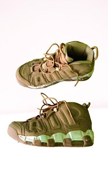 nike air max uptempo olive
