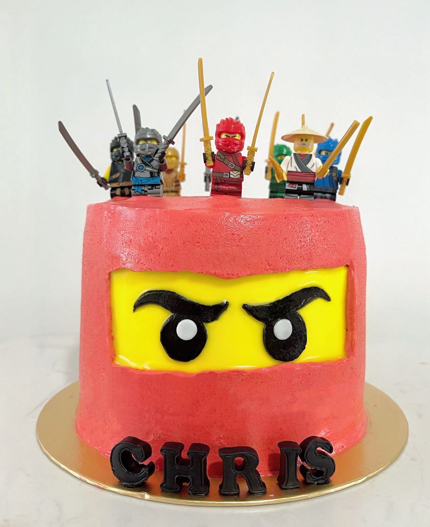 Lego cake . Customised birthday cakes, Food & Drinks, Homemade Bakes on  Carousell