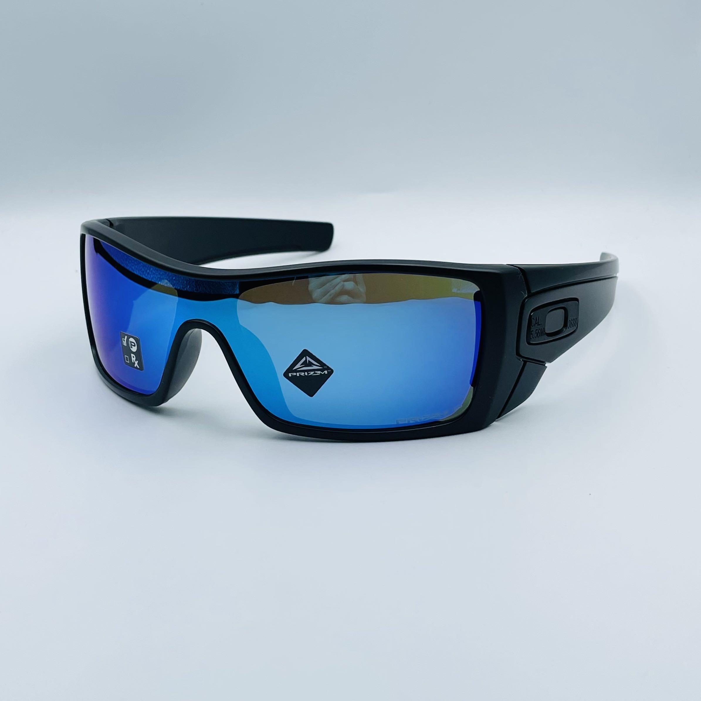 Oakley Batwolf Matte Black Polarized Prizm Sapphire Men s Fashion