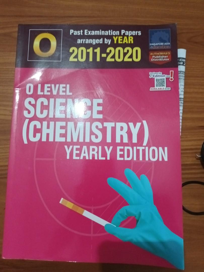 O-Level Combined Chemistry Yearly Ten Years Series (2011-2020), Hobbies ...