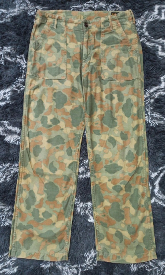 Orslow Duck Camo US Army Fatigue Pants 