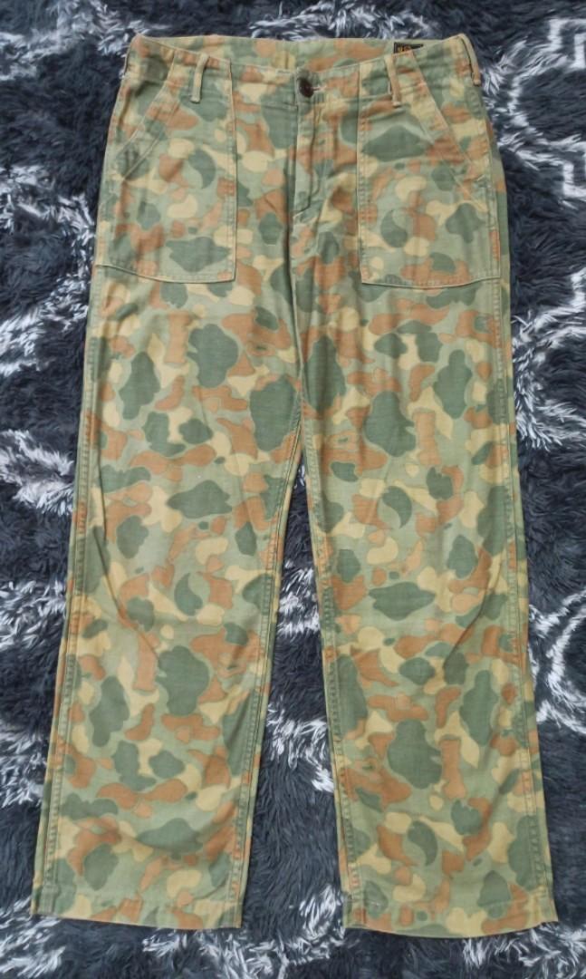 Orslow Duck Camo US Army Fatigue Pants 
