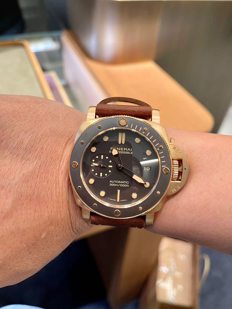 Panerai pam 968 on sale bronzo