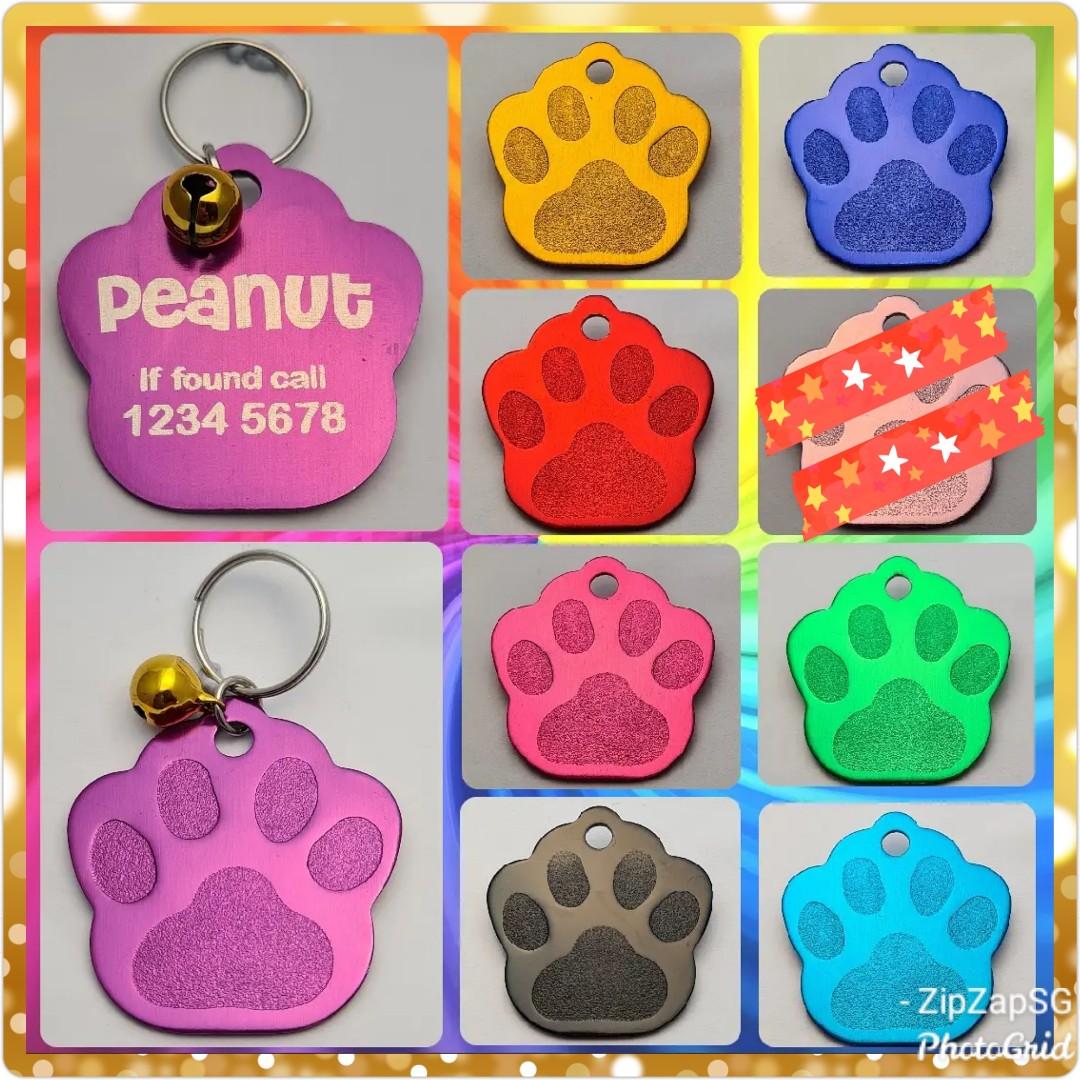 personalised pet tag