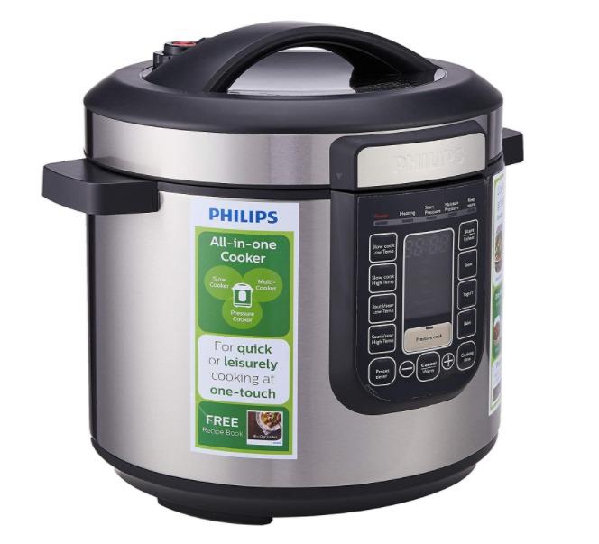 Philips pressure cooker hotsell 6l