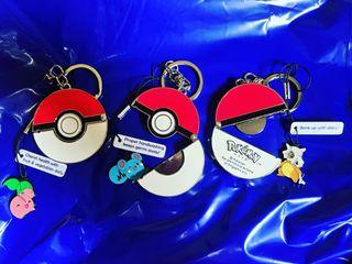 Pokémon limited edition keychains
