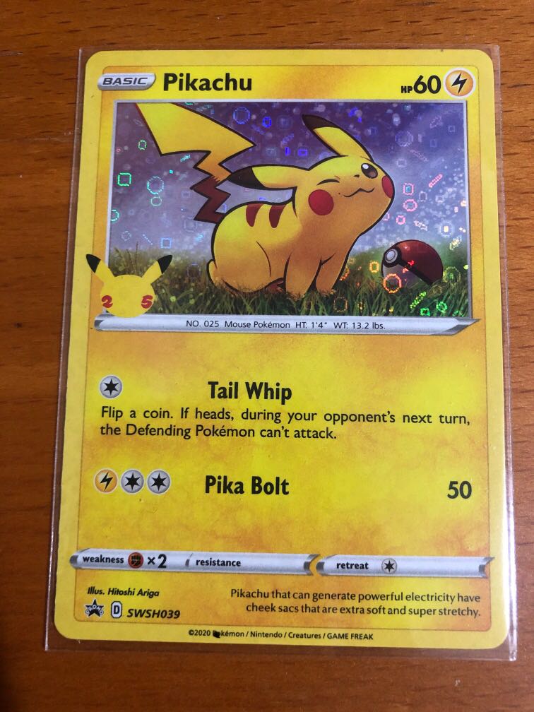 Pokemon Pikachu Promo Hobbies Toys Toys Games On Carousell