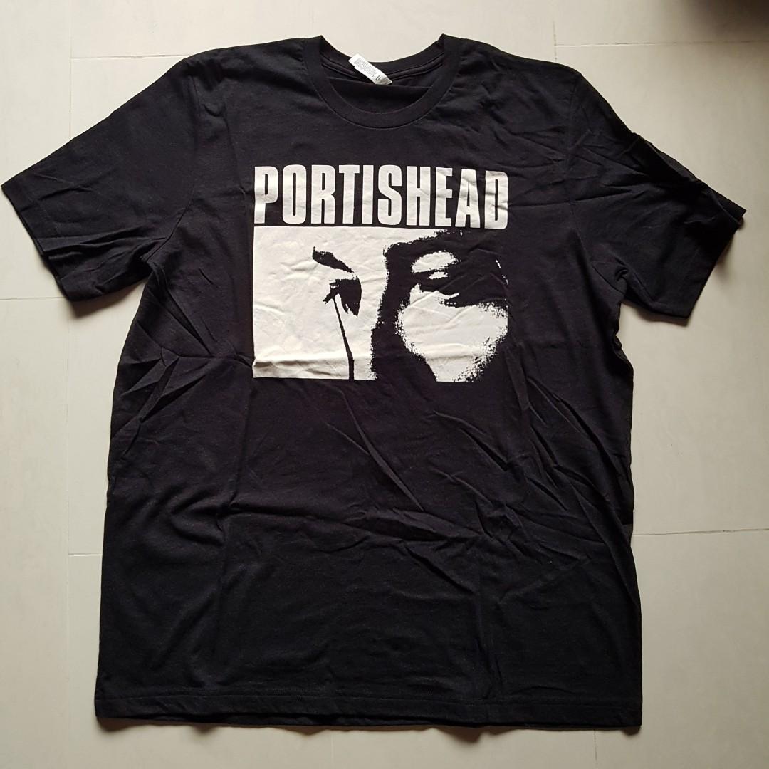 Special 90s Vintage PORTISHEAD リンガーTシャツ Portishead rare t-shirt indie trip hop electronica band tee music
