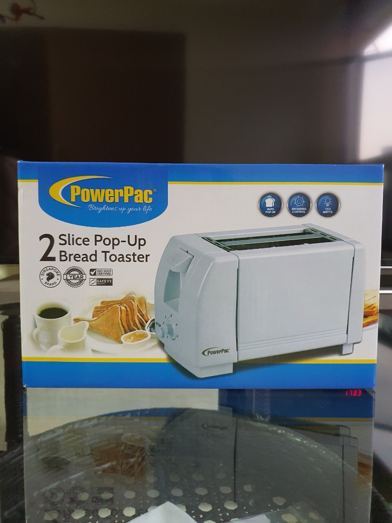 PowerPac Bread Toaster, TV & Home Appliances, Kitchen Appliances, Ovens ...