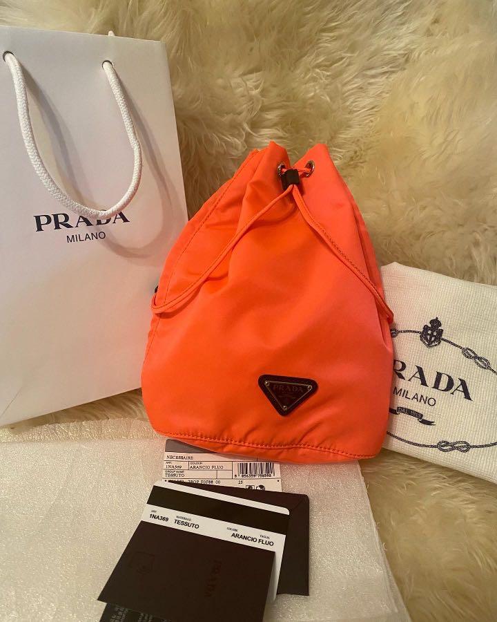 prada drawstring pouch