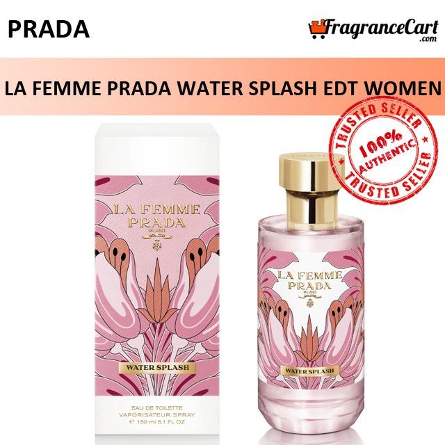 Prada la femme outlet water splash review