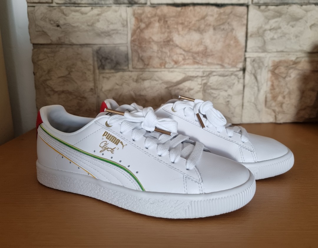 light blue designer sneakers