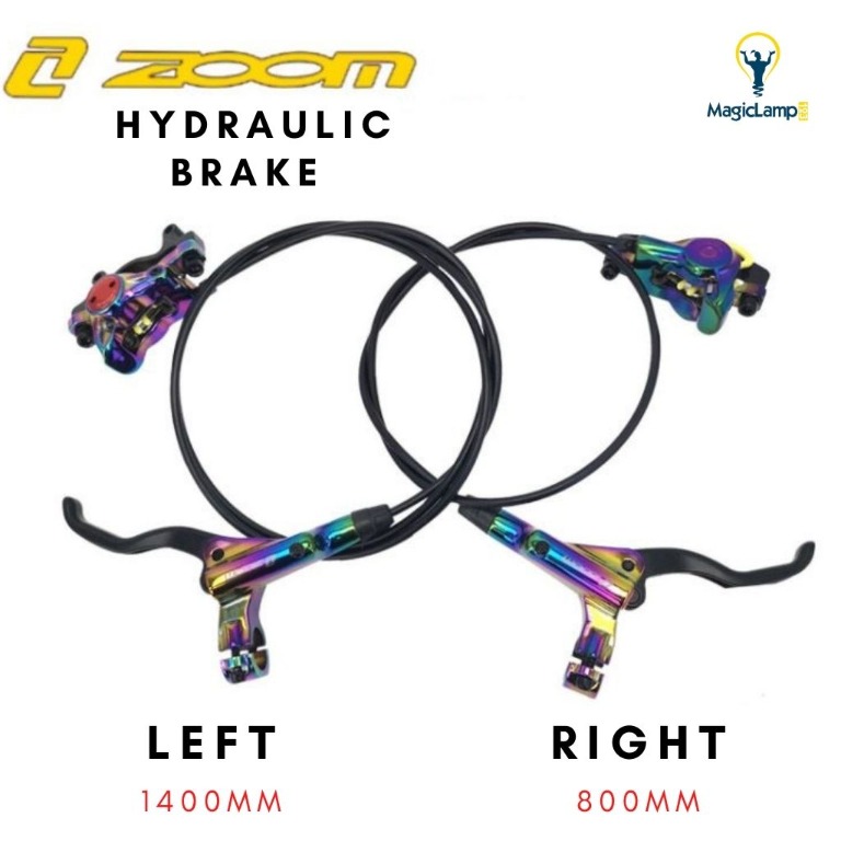 Ready Stock Zoom Hydraulic Brake - Oil Slick, Sports Equipment ...