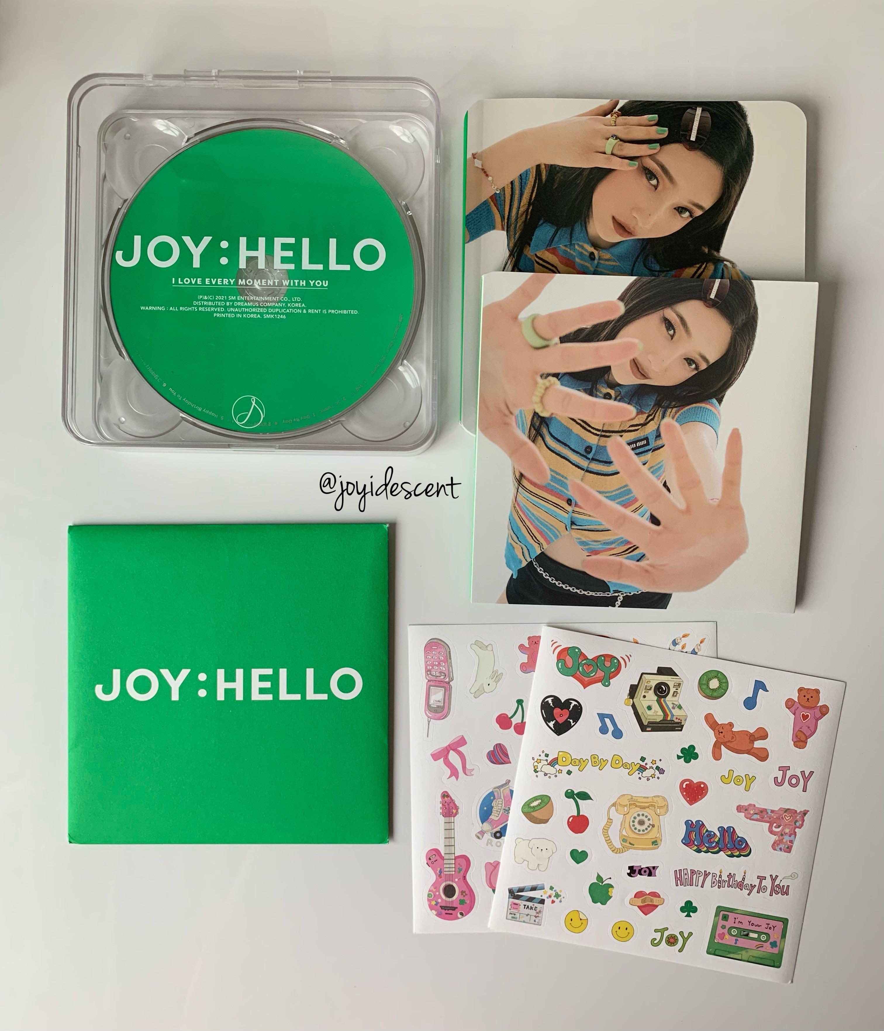 Red Velvet Joy Hello album, Hobbies & Toys, Memorabilia & Collectibles