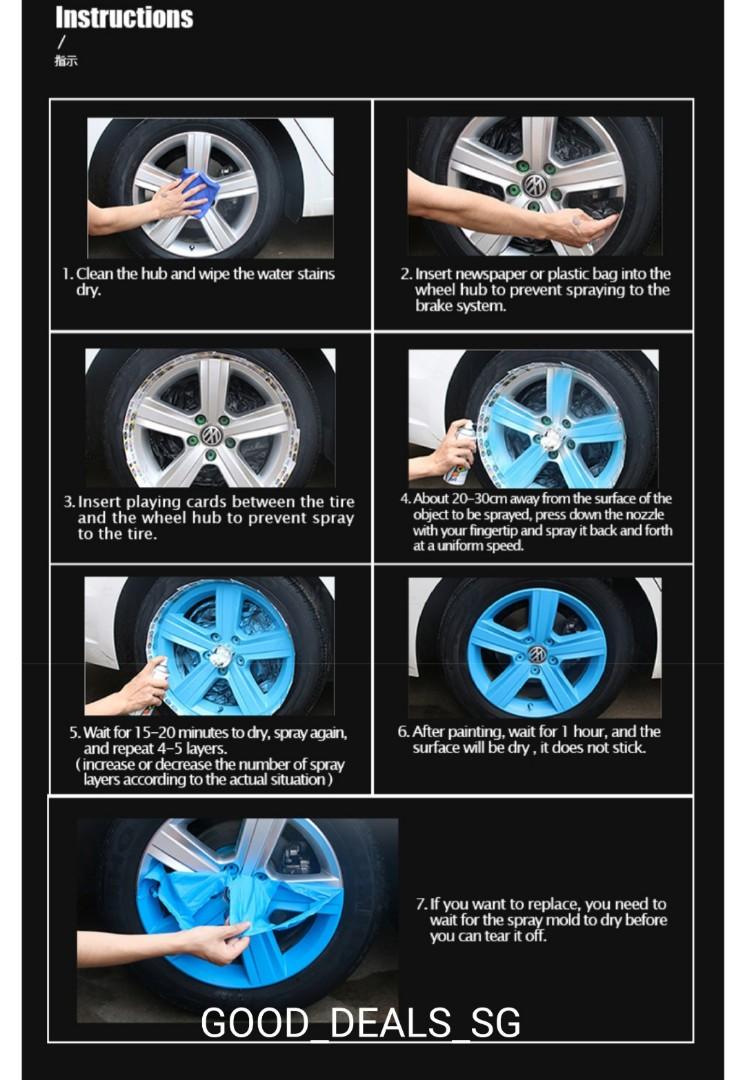 Removable, peelable rubber Shield & Peel ANKLES Spray Paint 450ml For