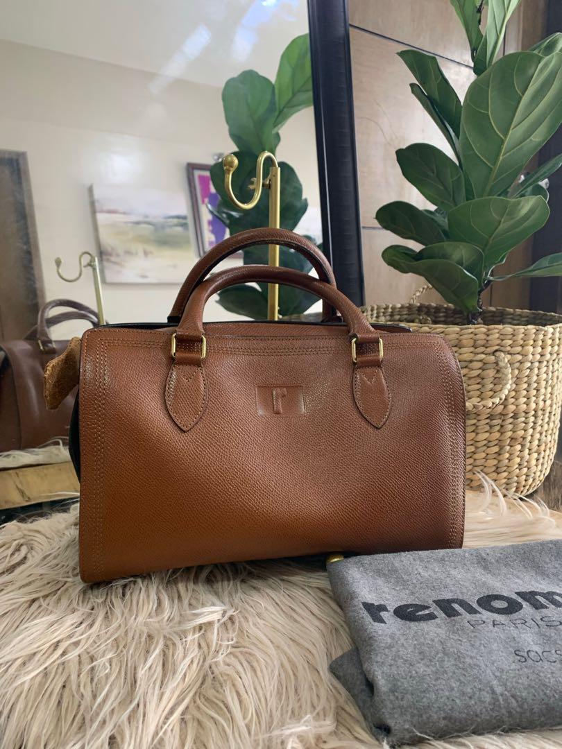 Renoma Doctor’s Bag (Category: Luxury Bags & Wallets) located in Pasay City. Submitted by love.vintage.stuff (Listing ID 1127386566, Image 1). Description: 💯% AUTHENTIC /ORIGINAL/LEGIT/ NO FAKES NOTE: Items are PREOWNED /PRELOVED. With leather issue inside. With dust bag Recommended for spa after purchase 🌸.