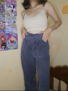 Retro Corduroy Pants