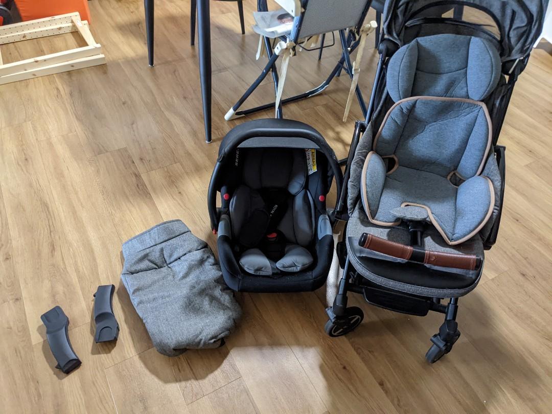 Royal kiddy london air shop transporter lightweight compact stroller