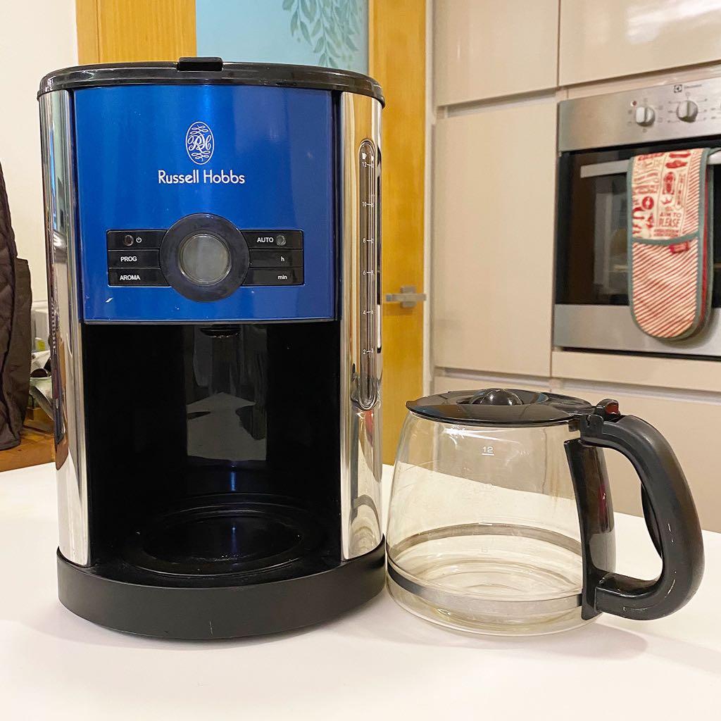 Russell Hobbs 1474456 Blue Digital Drip Coffee Machine, TV & Home