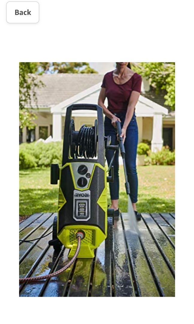 Ryobi pressure online washer 2200w