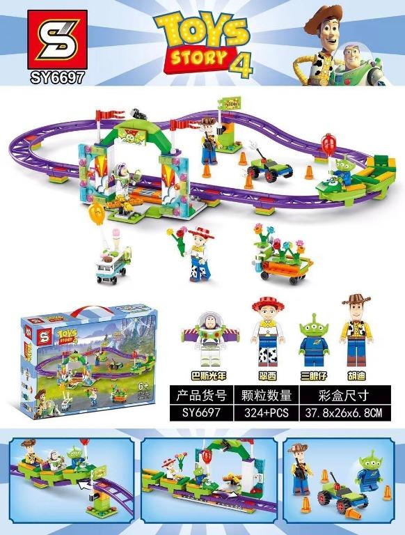 Lego toy story 4 roller coaster 2025