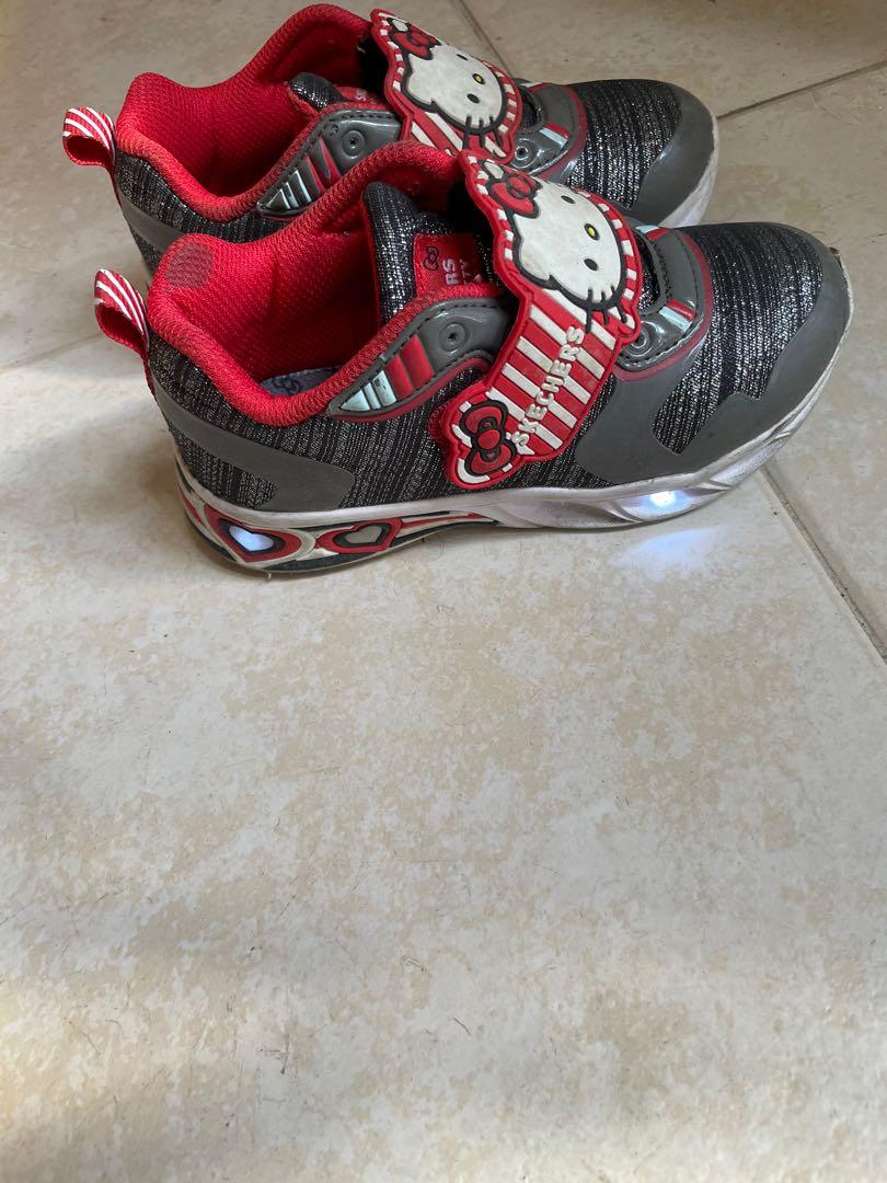 SKECHERS X HELLO KITTY light up shoes for kids Babies Kids