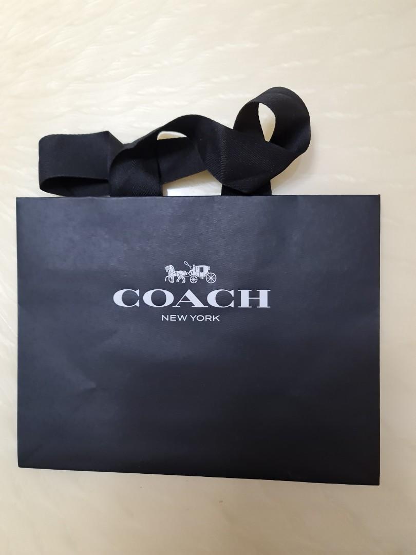 Small Size COACH Paper Bag Women s Fashion Bags Wallets on Carousell