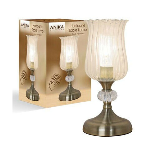 Sm Rack Retro Anika Hurricane Brass, Dimmable Touch Bedside Lamp Argos