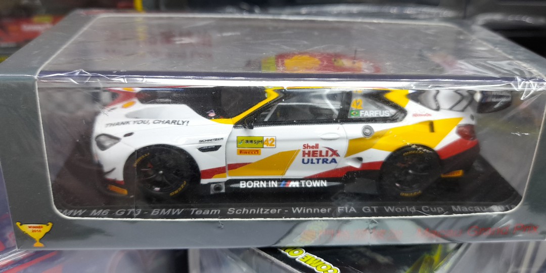 スパーク 43MC18 1/43 BMW M6 GT3 No.42 BMW Team Schnitzer