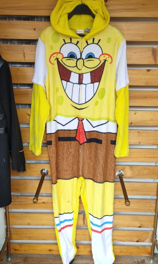 spongebob onesie costume, Women's Fashion, Undergarments & Loungewear