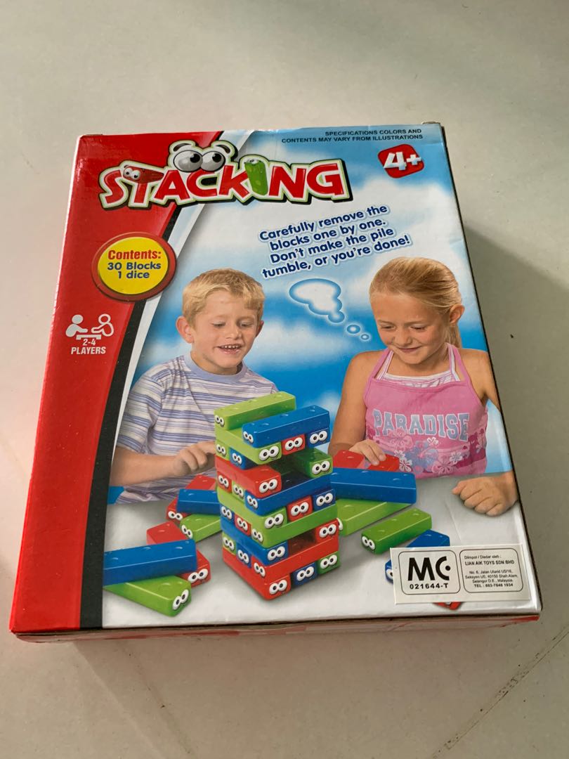 Stacking game, Hobbies & Toys, Toys & Games on Carousell